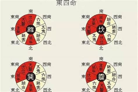 西四命床位|八宅东四命与西四命的计算方法